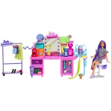 Игровой набор Barbie Экстра Визажный столик (GYJ70): Производитель Barbie