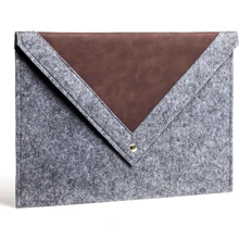 Gmakin Cover Envelope Triangular Roof Brown (GM58-15) for MacBook Pro 15/Pro 16: Цвет коричневый (Brown)