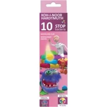 Пластилин Koh-I-Noor Stop bacteria, 200 г, 10 цветов: Производитель KOH-I-NOOR