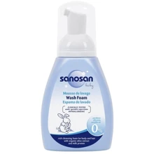 Sanosan Baby Детская крем-пенка для купания 250 ml: Назначение Очищение