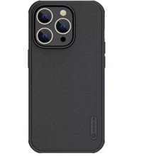 Чехол для iPhone Nillkin Matte Pro Black for iPhone 15 Pro Max: Цвет черный