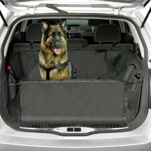 Защитная накидка Flamingo Car Safe Deluxe в багажник авто для собак, нейлон 165x126 см черная (5331473): Производитель Flamingo