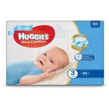 Huggies Ultra Comfort 3 (5-9 kg) Mega 80 Boy: Тип Подгузники