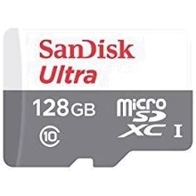 Карта памяти SanDisk 128GB microSDXC Class 10 UHS-I Ultra (SDSQUNS-128G-GN6MN): Тип карты microSDXC