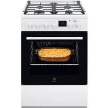 Плита комбинированная Electrolux RKK660201W: Тип варочной поверхности газовая