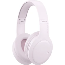 Наушники Havit HV-H633BT Pro Pink: Тип конструкции полноразмерные
