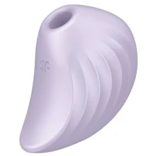 Вакуумный клиторальный стимулятор с вибрацией Satisfyer Pearl Diver Violet: Для кого Для женщин
