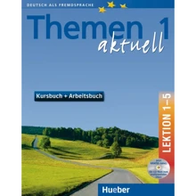 Themen aktuell 1: Kursbuch und Arbeitsbuch mit Audio-CD, Lektion 1–5: Виробник Hueber