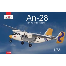 Модель Amodel Пасажирський літак Ан-28, польська версія (AMO72313): Виробник AMODEL