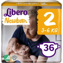 Libero Newborn 2 (3-6кг) (36) NEW: Тип Підгузки