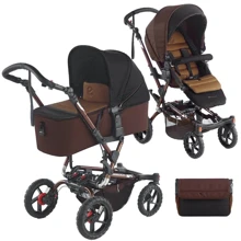 Универсальная коляска 2 в 1 Jane Crosswalk Micro Коричневая (5411/S52): Тип коляски универсальная коляска (2-в-1)
