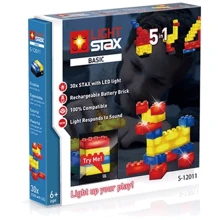 Конструктор Light Stax Basic с LED подсветкой 5в1 с датчиком звука (LS-S12011): Производитель Light Stax
