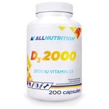 AllNutrition Vitamin D3 2000 МЕ Витамин Д3 200 капсул: Форма выпуска Капсулы