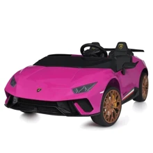Дитячий електромобіль Bambi Racer Lamborghini рожевий (M 5020EBLR-8(24V)): Вид автомобиль