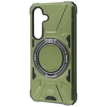 Чохол для телефона WAVE Iron Grip with Magnetic Ring Dark Green для Samsung S711 Galaxy S23 FE: Сумісність Samsung S711 Galaxy S23 FE