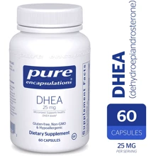 Pure Encapsulations DHEA 25 mg 60 caps ДГЭА (дегидроэпиандростерон) (PE-00099): Форма выпуска Капсулы
