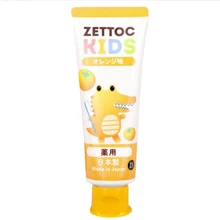 Zettoc Nippon Зубная паста детская со вкусом апельсина 60 g: Назначение Очищение, Для молочных зубов