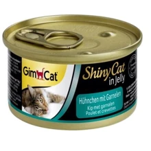 Влажный корм GimCat Shiny Cat для кошек с курицей и креветками 70 g (4002064413129): Тип Консервы