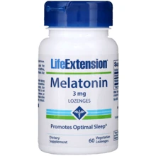 Life Extension Melatonin 3 mg 60 Lozenges (LEX-33206): Форма выпуска Капсулы