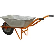 Тачка садово-будівельна Flora 58л 120кг колесо 13" (5055324): Тип тачка