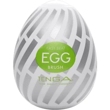 Мастурбатор-яйце Tenga Egg Brush із рельєфом у вигляді великої щетини: Для кого Для чоловіків