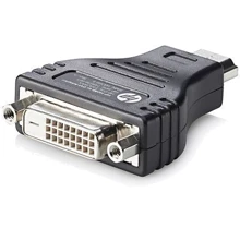 Адаптер HP Adapter HDMI to DVI Black (F5A28AA): Колір чорний