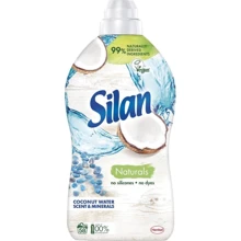 Ополіскувач для білизни Silan Naturals Аромат Кокосової води та мінерали 1.45 л: Призначення по типу білизни Всі види білизни
