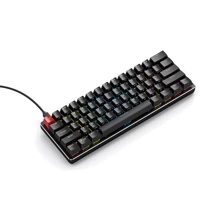 Клавиатура Glorious GMMK Compact Black (GMMK-COMPACT-BRN): Подключение проводное