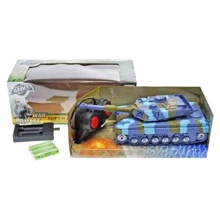 Танк на радиоуправлении Mic Super Tanks голубой (899-6): Производитель Mic