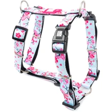 Шлейка для собак Max & Molly Urban Pets H-Harness - Cherry Bloom/L 2 см 70-98 см розовая (4894512050068): Производитель Max & Molly Urban Pets