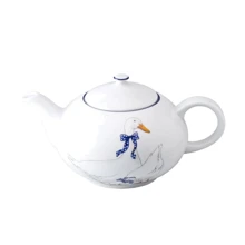 Заварочный чайник Thun Opal 1.2 л (P166C120KQZ8408200): Цвет белый