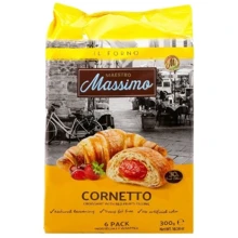 Круассаны Maestro Massimo Cornetto red fruits с красными фруктами 300 г (8050705434466): Вес нетто 300 г