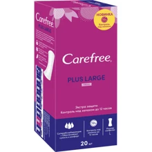 Carefree Plus Large Fresh Щоденні прокладки 20 шт.: Класифікація Мас-маркет