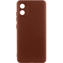 Чехол для телефонов Lakshmi Case Silicone Cover Full Camera Brown for Motorola Moto E13: Совместимость Motorola Moto E13