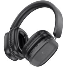 Навушники Hoco W51 Delightful Black: Тип конструкції полноразмерные