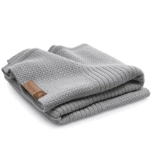 Одеяло шерстяное Bugaboo Soft Wool Light для коляски Grey Melange серый меланж (80153GS01): Производитель Bugaboo