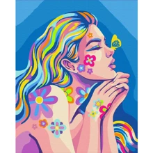 Картина по номерам Brushme Неоновые мечты © Полина Скурихина 40х50 см (BS53732): Производитель Brushme