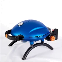 Портативный переносной газовый гриль O-GRILL 900, синий: Размер 57х29х58 см
