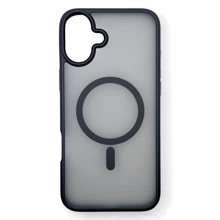 Чехол для iPhone BeCover Metal Buttons Case with MagSafe Black for iPhone 16 (712090): Цвет черный