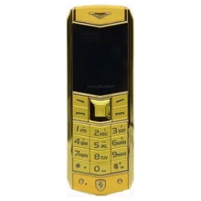 Мобильный телефон H-Mobile A8 (Mafam A8) Gold Vertu design: Дисплей 1" TFT (320x240)