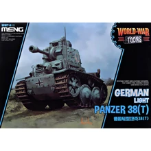 Німецький легкий танк Panzer 38 (t) World War Toons series: Виробник Meng