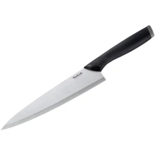 Ніж шеф-кухаря Tefal Comfort + чохол 20 см (K2213244): Лезо Нержавеющая сталь