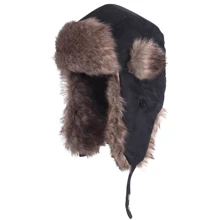 Шапка зимняя Fladen Fur Cap Black M (22-930B-M): Производитель Fladen