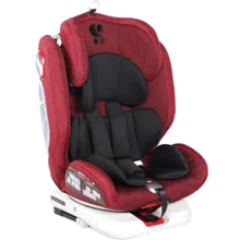 Автокресло Lorelli ROTO ISOFIX (0-36кг) (black/red): Группа 0-1-2-3