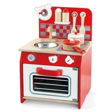 Дитяча кухня Viga Toys з дерева з посудом (50231): Виробник Viga Toys