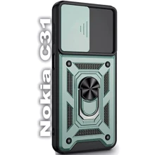 Чехол для телефонов BeCover Military Dark Green for Nokia C31 (709988): Совместимость Nokia C31