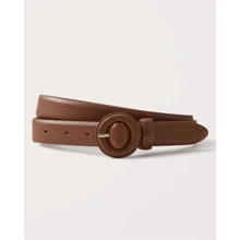 Жіночий ремінь Abercrombie & Fitch M/L коричневий (AF8555W): Стать жіночий