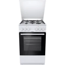 Плита комбинированная Gorenje K5141WH: Тип варочной поверхности газовая