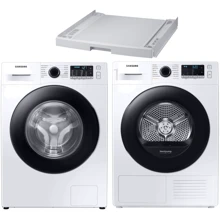 Пральна машина Samsung WW80TA026AT + Сушильна машина Samsung DV80TA020AE + Планка Samsung SKK-UDW: Тип завантаження фронтальная