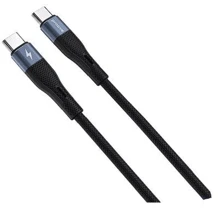 Кабель Proove Cable USB-C to USB-C Light Silicone 60W 1m Black: Тип USB-C - USB-C